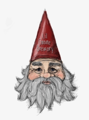 Lil Gnome Brewery Graphic Black And White Download - Brewery #30068