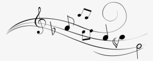Music Notes Png Hd - Music Notes Drawings Easy #30229