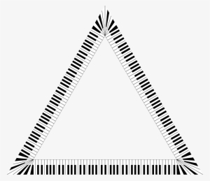This Free Icons Png Design Of Piano Keys Triangle #30251