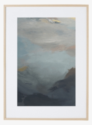 Clouds Of Content 1v Framed Print - Picture Frame #30485