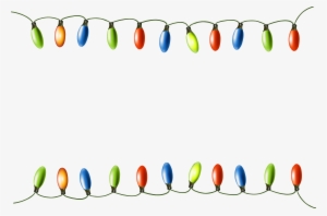 Clip Freeuse Library Collection Of Lights High Quality - Boarder Transparent Christmas Lights Clipart #30792