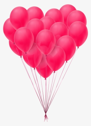 Valentine's Day Balloons Transparent Png Clip Art Image - Happy Valentine Png #31019