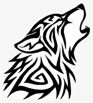 Tribal Wolf Png - Howling Tribal Wolf - Free Transparent PNG Download ...