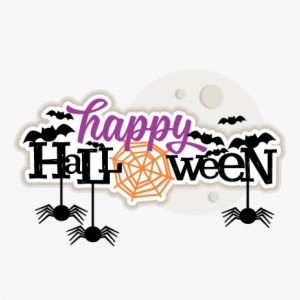 Png Image With Transparent - Transparent Background Halloween Clip Art #31475