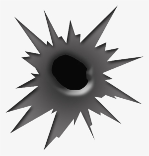 Bullet Shot Hole Png Image - Bullet Hole Clip Art #32147