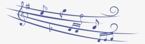Music Notes Png - Blue Music Notes Png #32172