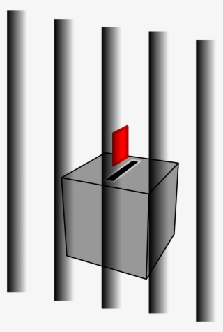 This Free Icons Png Design Of Ballot Box Behind Bars #32376