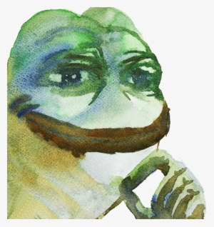 474470 - Pepe Watercolor Painting #32400
