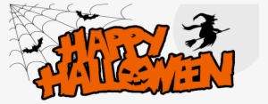 Happy Halloween Banner - Happy Halloween Png #32424