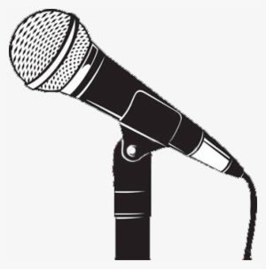 Mic Transparent Jazz - Microphone Singer Clip Art #32829