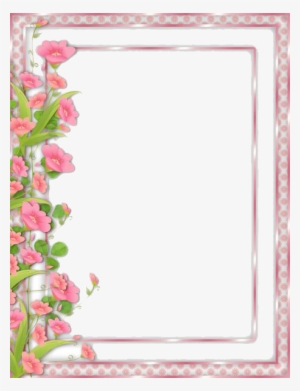 Flowers Borders Png Picture - Flower Frame #33325