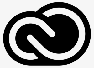 Creative Cloud Png Icon Logo Black - Adobe Creative Suite Logo #33429