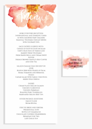 Watercolor Floral Invitation Set - King Crab #33537