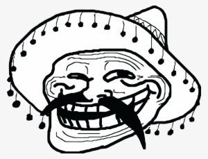 Download - Mexican Troll Face Png #33539