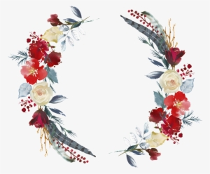 This Graphics Is Hand Painted Red Floral Shading Png - Portable Network Graphics #33574 This Graphics Is Hand Painted Red Floral Shading Png - Portable Network Graphics #33574