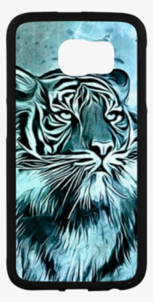 Watercolor Tiger Rubber Case For Samsung Galaxy S6 #33686