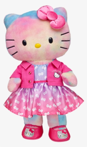 Pretty Bows Watercolor Hello Kitty® - Build A Bear All Hello Kitty #34096