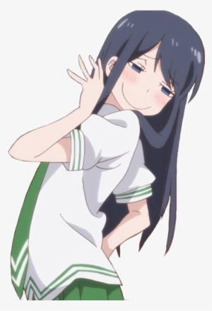 Clothing Human Hair Color Anime Joint Cartoon Black - Smug Anime Girl #34141