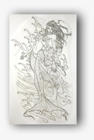 Neo Traditional Mermaid Drawings #34383