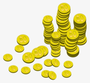 Coins Money Svg Clip Arts 600 X 555 Px #34450