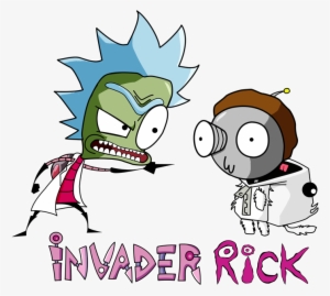 Invader Zim Rick And Morty = Invader Rick - Funny Rick And Morty Crossover #34526 Invader Zim Rick And Morty = Invader Rick - Funny Rick And Morty Crossover #34526