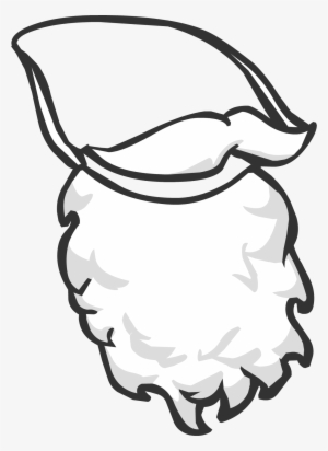 Santa Beard - Club Penguin #34721