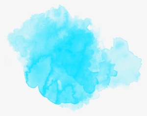 Watercolor Watercolour Ftestickers Paint Blue - Watercolor Painting #35050