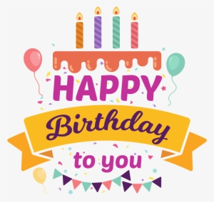 Birthday Candles Png - Happy Birthday Sticker Design #35156