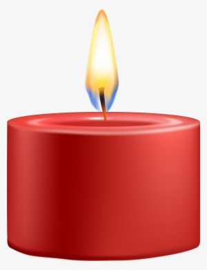 Red Candle Png Clip Art #35681