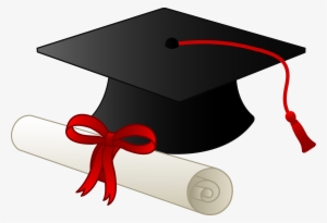 Graduation Clip Art Borders - Graduation Hat And Scroll #35868