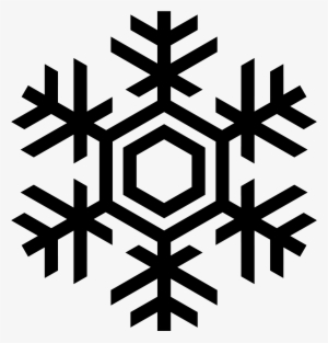 Silhouette Snowflake At Getdrawings - Snowflake Vector #36255