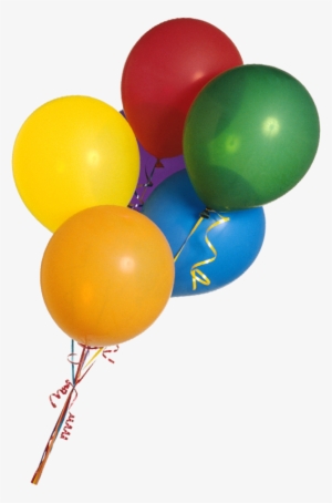 Colorful Balloon Bunch Png Clipart Imageu200b - Real Balloon Png #36548