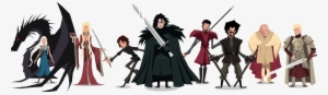 Game Of Thrones - Game Of Thrones Characters Cartoon #36639