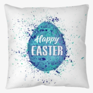 Watercolor Set Of Hand Drawn Colored Easter Egg Isolated - Wesołych Świąt Wielkanocnych Niebieski #36853