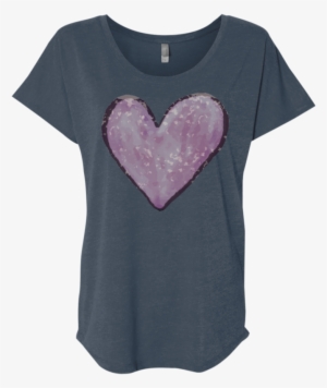 Watercolor Heart - Dolman - Beer And Sex Ladies Shirt | Medium | Customcat #36874