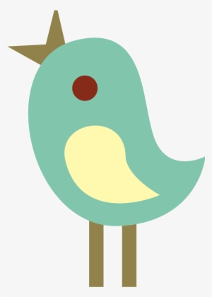 Twitter Clipart Transparent Background - Cute Bird Clipart Free #36876