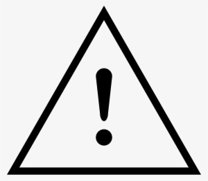 Exclamation Mark Png - Warning Triangle Icon Vector #37015