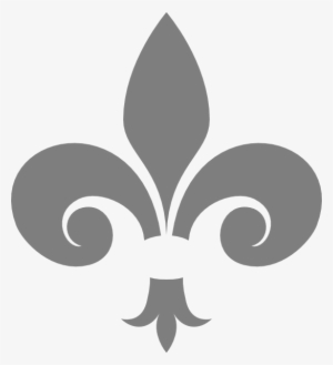 How To Set Use Gray Fleur De Lis Clipart #37170