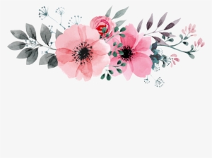 Watercolor Painting Flower Drawing Floral Design - Happy 50th Birthday: Birthday Party Guest Book [book] #37211