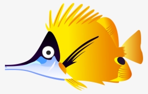 This Free Icons Png Design Of Yellow Cartoon Fish #37321