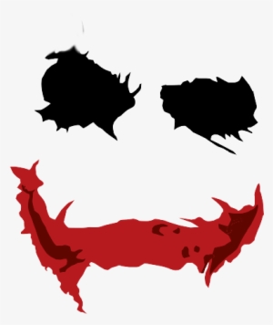 Joker Face Png Clip Freeuse Library - Joker Makeup Png #37511
