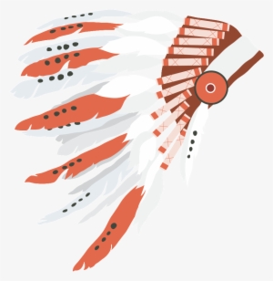 Indian Badminton Hat - Placa Decorativa - Cocar Indigena - 0295plmk #37705