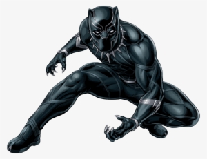 Xmen Drawing Black Panther Clipart Transparent Download - Black Panther Transparent Png #37850