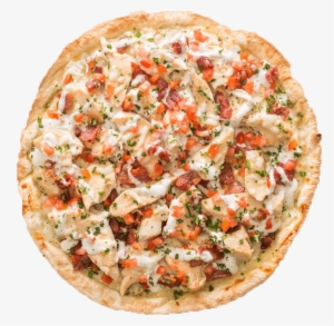 Roasted Chicken, Crispy Bacon, Fresh Tomatoes, & Creamy - Maestro Pizza #38206