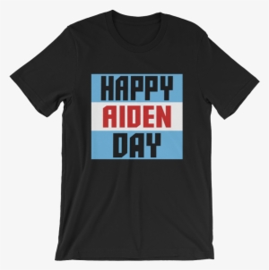 Aiden English "happy Aiden Day" Unisex T-shirt - 10th Birthday Shirt Girl #38668