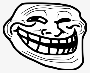 Large Troll Face - Transparent Png Troll Face - Free Transparent PNG ...