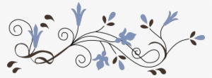 This Free Clipart Png Design Of Flower Border #38810