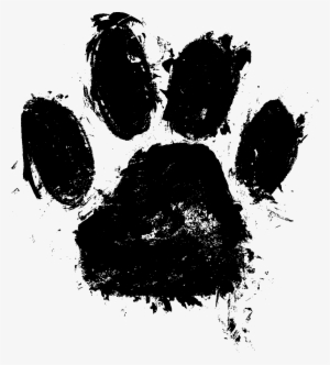 Paws Transparent Watercolor - Paw Print Png #38890