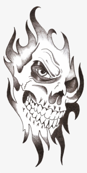 Skull Transparent Images Pluspng - Tattoo Png #38952