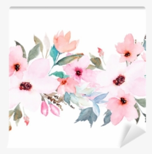 Watercolor Floral Template For Wedding Cards, Invitations, - Watercolor Floral Template #39571